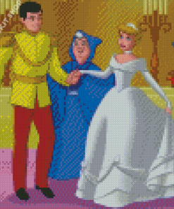 Cindrella And The Prince Diamond Painting