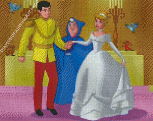 Cindrella And The Prince Diamond Painting