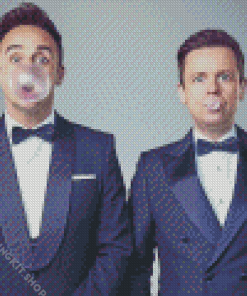 Classy Ant And Dec Diamond Painting