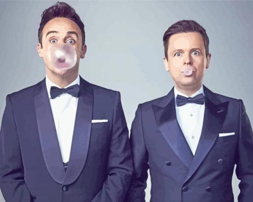 Classy Ant And Dec Diamond Painting