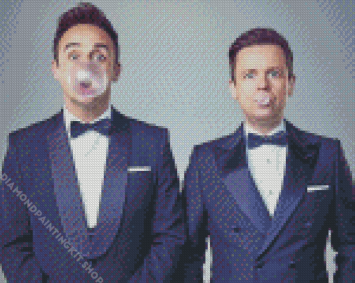 Classy Ant And Dec Diamond Painting