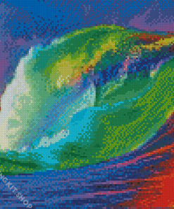 Colorful Waves Diamond Painting