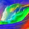 Colorful Waves Diamond Painting