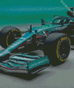 Cool Aston Martin F1 Diamond Painting