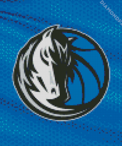 Dallas Mavericks American Basketball Team Logo Diamond Painting