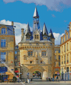 Bordeaux Porte Cailhau Diamond Painting