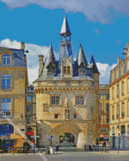 Bordeaux Porte Cailhau Diamond Painting