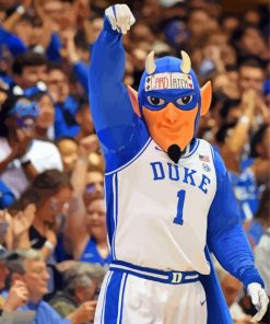 Duke Basketball Maskot Diamond Painting