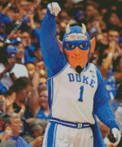 Duke Basketball Maskot Diamond Painting