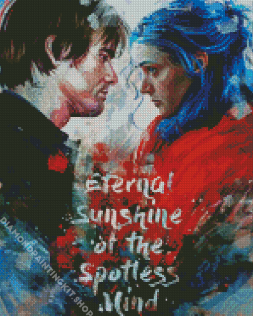 Eternal Sunshine Of The Spotless Mind Poster Diamond Painting