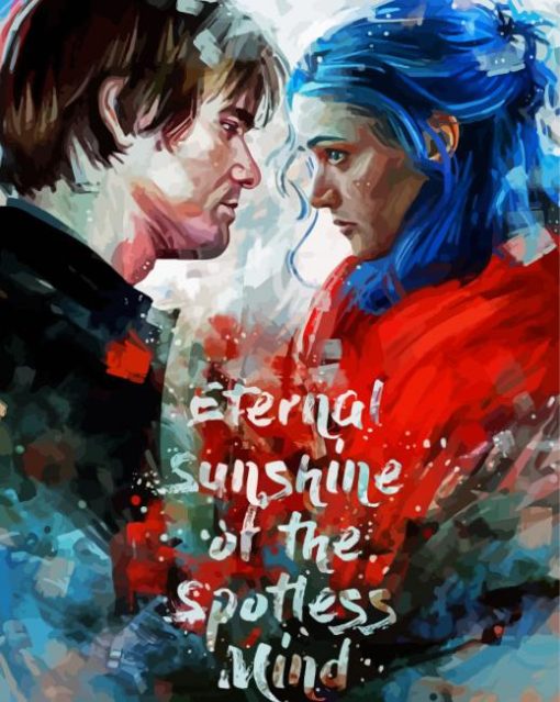 Eternal Sunshine Of The Spotless Mind Poster Diamond Painting