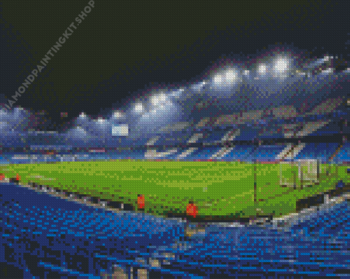 Etihad Stadium View Cover Diamond Painting