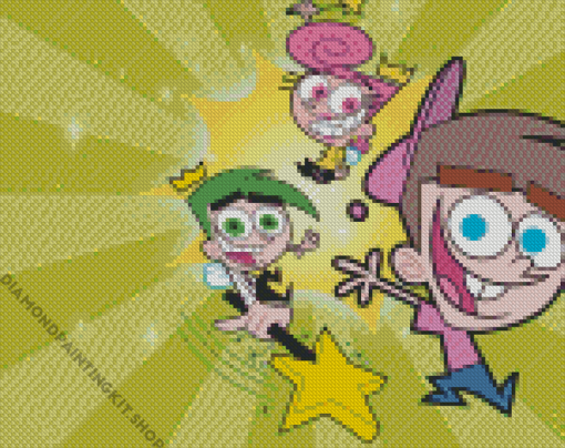 Fairly OddParents Reboot Diamond Painting