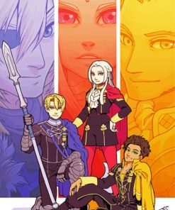 Fire Emblem Three Houses Game Characters Diamond Painting