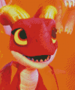 Fire Fury How To Train Your Dragon Diamond Painting