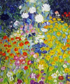 Flower Garden By Klimt Diamond Painting