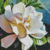 Gardenia Flowers Diamond Painting