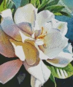 Gardenia Flowers Diamond Painting