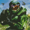 Halo Game Diamond Painting