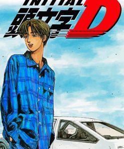 Initial D Manga Diamond Painting