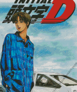 Initial D Manga Diamond Painting