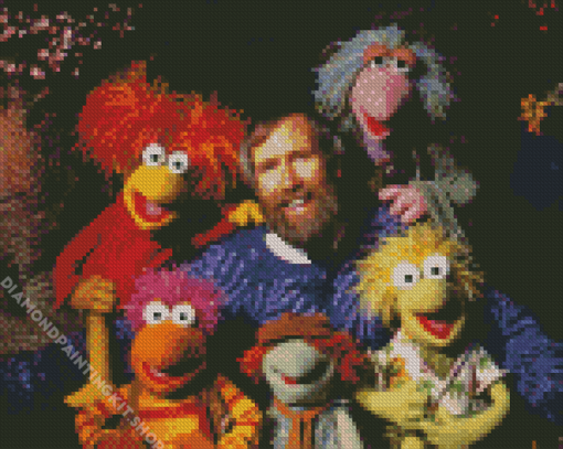 Jim Henson Fraggles Diamond Painting