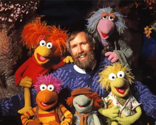 Jim Henson Fraggles Diamond Painting