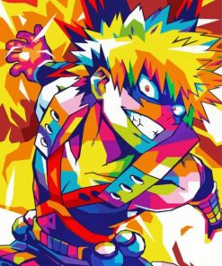 Katsuki Bakugou My Hero Academia Diamond Painting