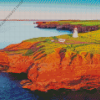 Lighthouse In Prince Edward Island Diamond Painting