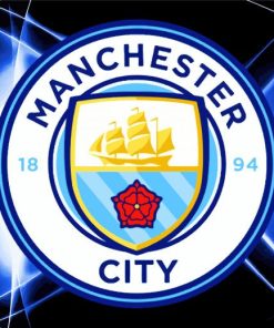 Man City Badge Diamond Painting