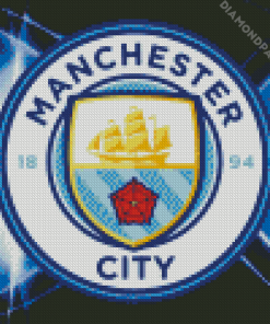 Man City Badge Diamond Painting