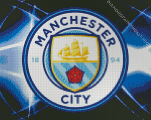 Man City Badge Diamond Painting