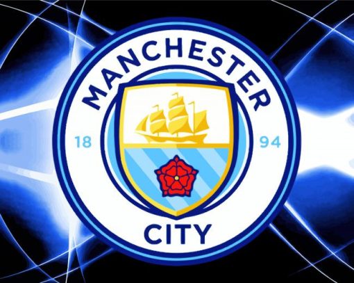 Man City Badge Diamond Painting