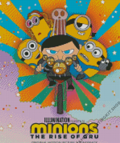 Minions Love Animation Diamond Painting