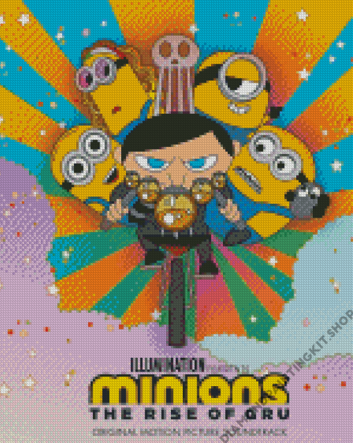 Minions Love Animation Diamond Painting