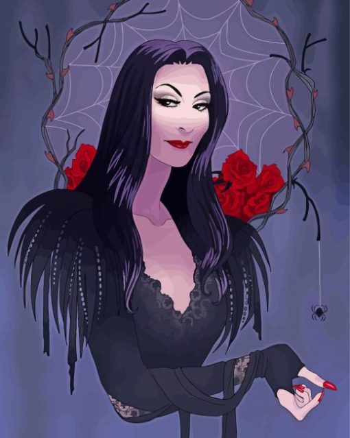 Morticia Art Diamond Painting