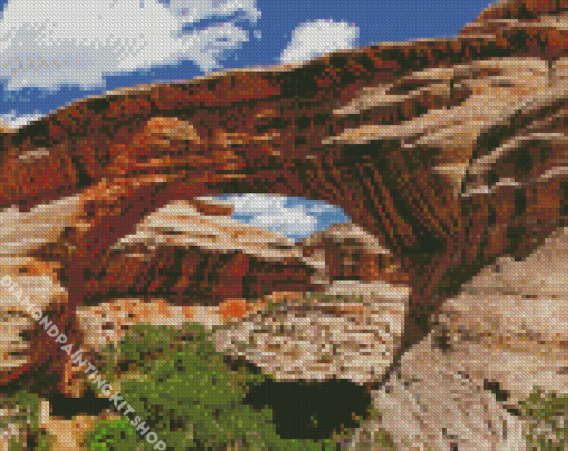 Natural Bridges National Monument Utah Diamond Painting