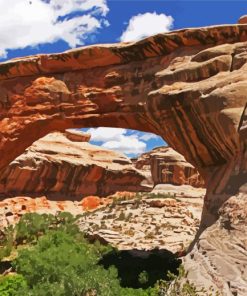 Natural Bridges National Monument Utah Diamond Painting