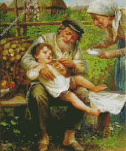 Grandparents Farmers Diamond Painting