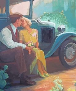 Nostalgic Couple Diamond Painting