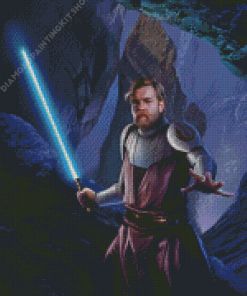 Obi One Diamond Painting