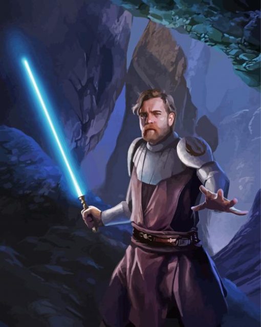 Obi One Diamond Painting