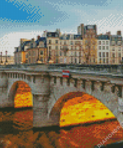 Paris Bridge Diamond Painting