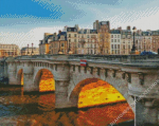 Paris Bridge Diamond Painting