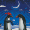 Penguin Christmas Diamond Painting