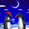 Penguin Christmas Diamond Painting