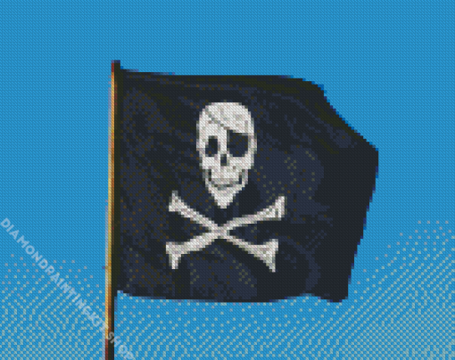 Pirate Flag Diamond Painting