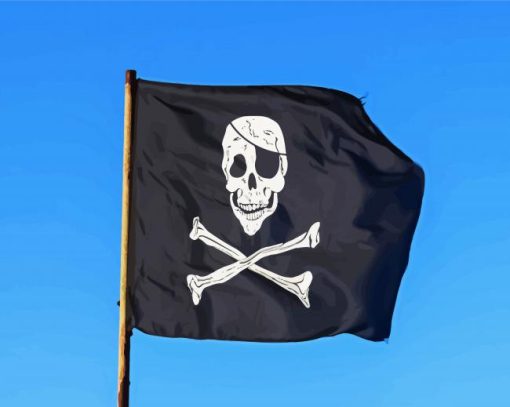 Pirate Flag Diamond Painting