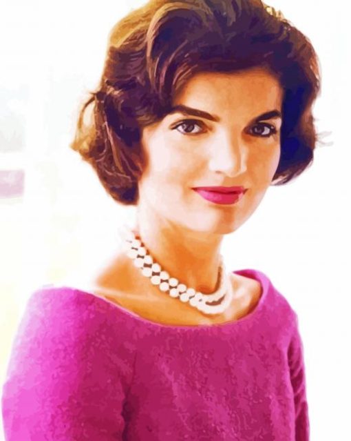 Pretty Jacqueline Kennedy Onassis Diamond Painting