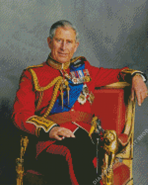 Prince Charles Prince Of Wales Diamond Painting